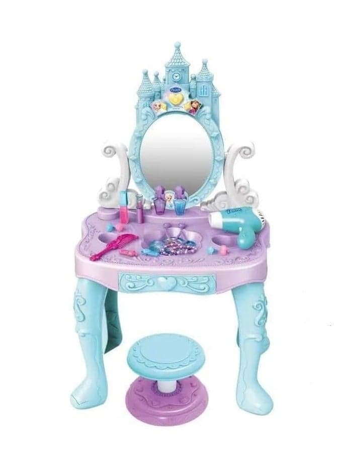 Kids Makeup set Kit with Mirror and chair