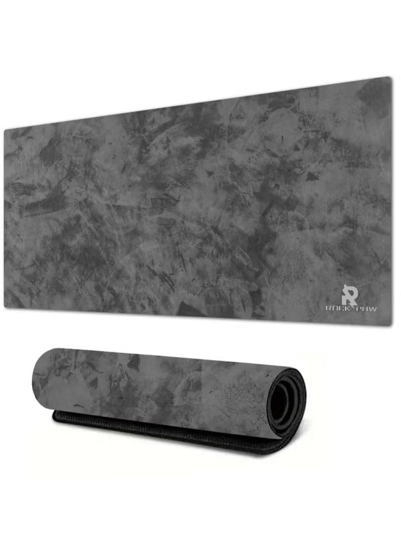 Large Desk Mouse Pad, Waterproof Gaming Mouse Pad,L=800X300X3mm,XL=900x400x3mm,XXL=1200X600X3mm, Gaming Mouse Pad, XXL Desk Mat, Non-Slip Desk Mat, XL Gaming Mouse Pad, Thick Rubber Desk Pad Mouse Pad, Suitable for Gaming, Office, and Home Use