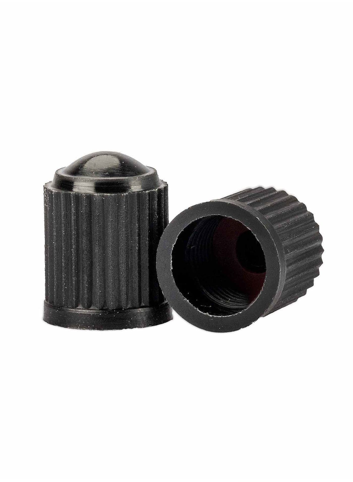 Automotive Tire Plastic Valve Cap 100 Pcs Black Color