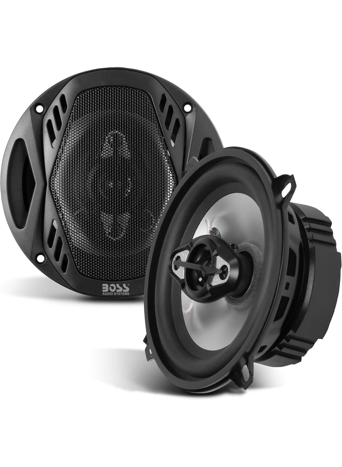 NX524 300 Watt Per Pair, 5.25 Inch, Full Range, 4 Way Car Speakers, Sold in Pairs
