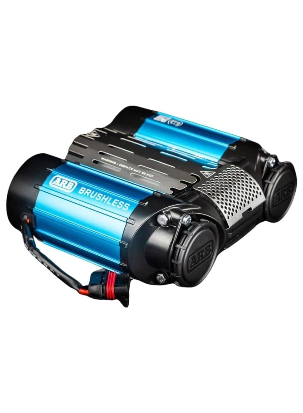 ARB CKBLTA12 Brushless Twin Motor Onboard Air Compressor - 12V Tire Inflator, 50% Faster, Active Cooling, Smart Technology, Ideal for 4x4 Off-Road & Tire Inflation