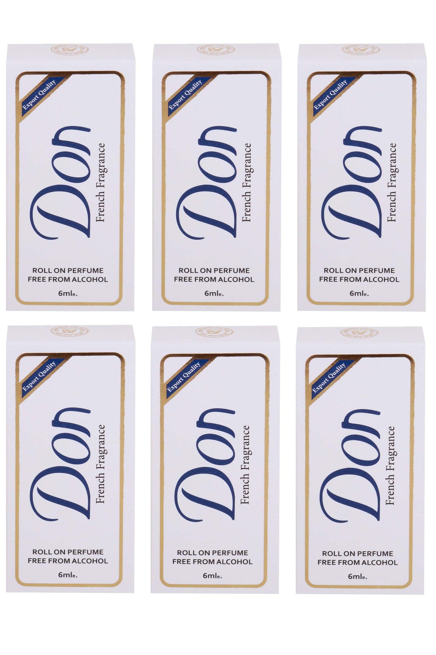 French Fragrance Roll On Perfume 6ml (Pack of 6)