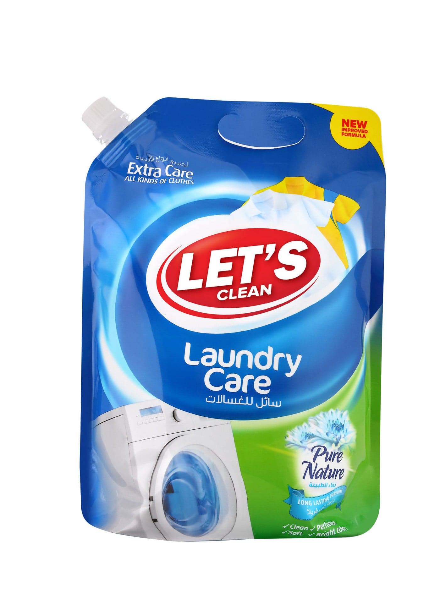 Liquid Detergent Colored Clothes 2L Pure Nature