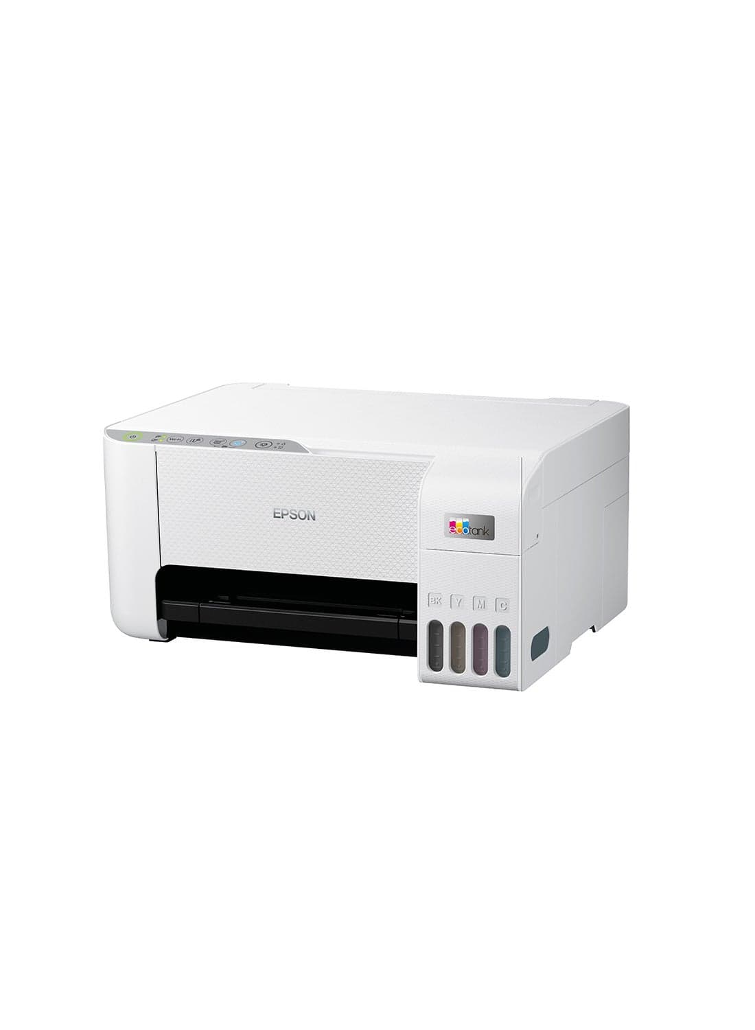 طابعة Ecotank L3256 Home Ink Tank مقاس A4، ملونة، 3 في 1 مع اتصال واي فاي وتطبيق Smartpanel، أبيض أبيض