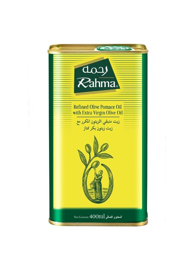 Rahma Olive Oil Pomace Oil Tin 400 Ml