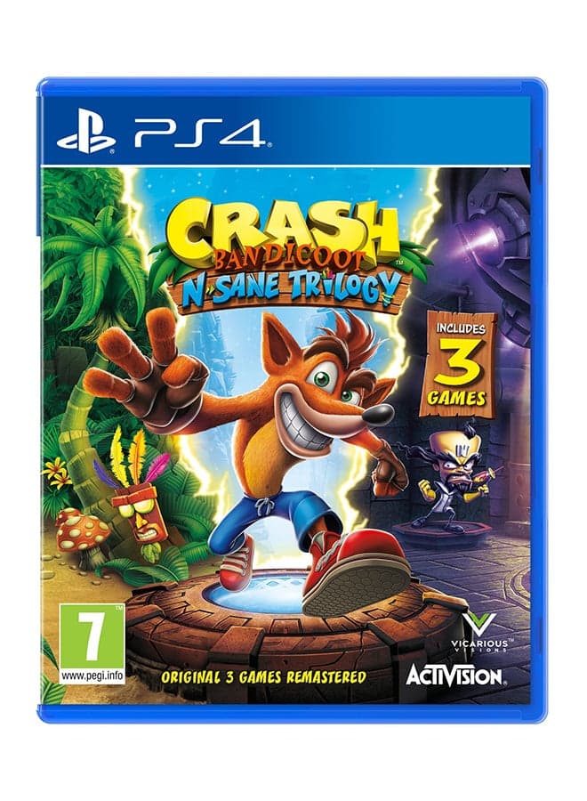 Crash Bandicoot N. Sane Trilogy(Intl Version) - Adventure - playstation_4_ps4