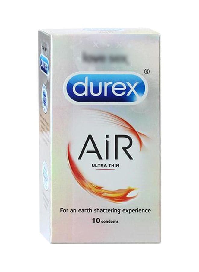 10-Piece Ultra Thin Sensational Air Condoms