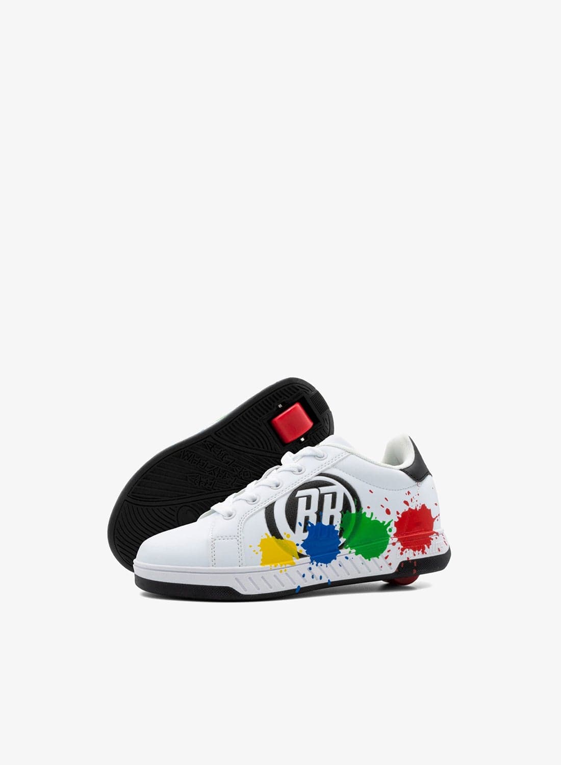 BREEZY ROLLERS shoes with wheels for children, Roller skates sneakers kids, From children's street shoes to roller skates in a few seconds, Patented click system, Trainers with wheels for girls & boys