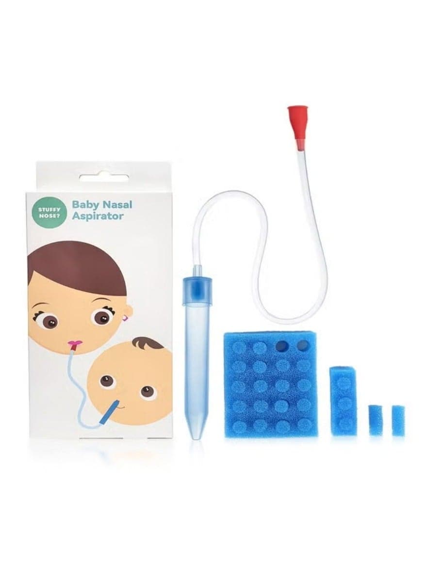 NoseFrida Baby Nasal Aspirator – Newborn & Infant Nose & Mouth Suction Device