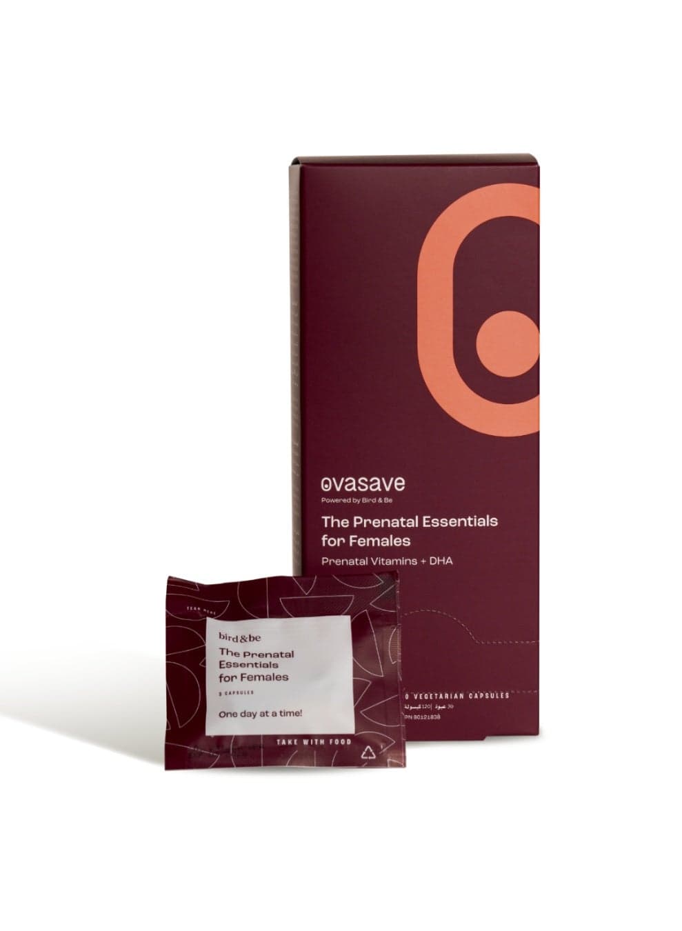 Ovasave Prenatal Essentials 120 Softgels for Pregnancy Support with 24 Key Nutrients including Methylated Folate, Choline, DHA & Iron