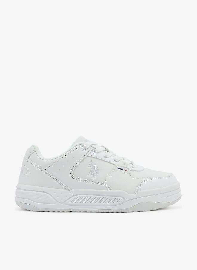 Women's White Low-Top Sneakers - Style that Moves, Comfort Shoes that Lasts