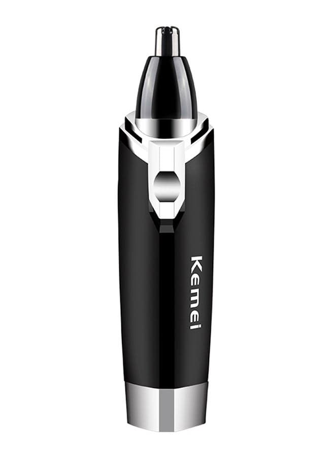 Detachable Nose Trimmer Efficiency Nostril Cleaner Black/Silver
