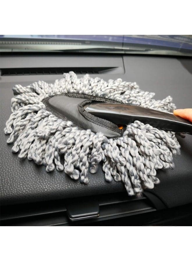 2 Pack Super Soft Microfiber Car Dash Duster Brush for Car Cleaning Home Kitchen Computer Cleaning Brush Dusting Tool