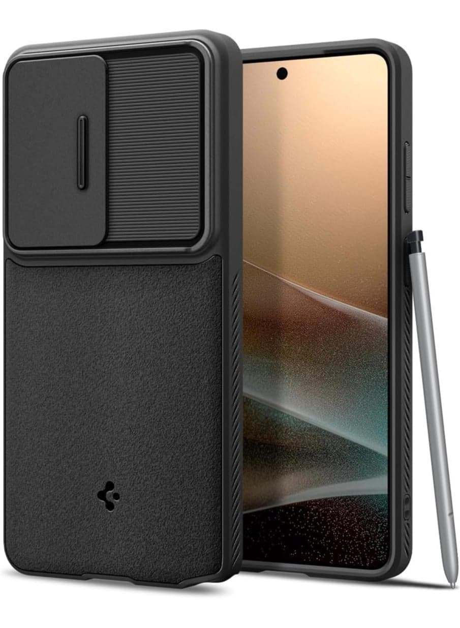 Optik Armor Samsung Galaxy S26 ULTRA Case Cover with Camera Lens Protector - Black