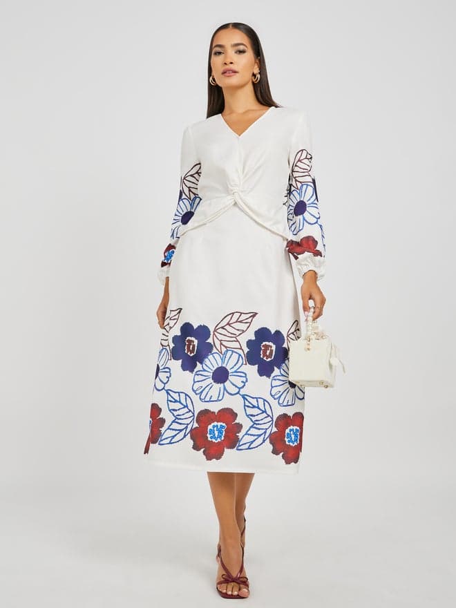 Floral Print Dress
