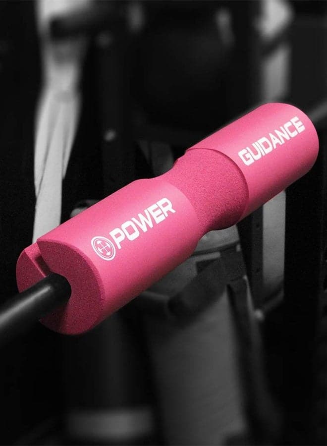 POWER GUIDANCE Barbell Squat Pad - Neck & Shoulder Protective Pad - Great for Squats, Lunges, Hip Thrusts, Weight Lifting & More - Fit Standard and Olympic Bars Perfectly