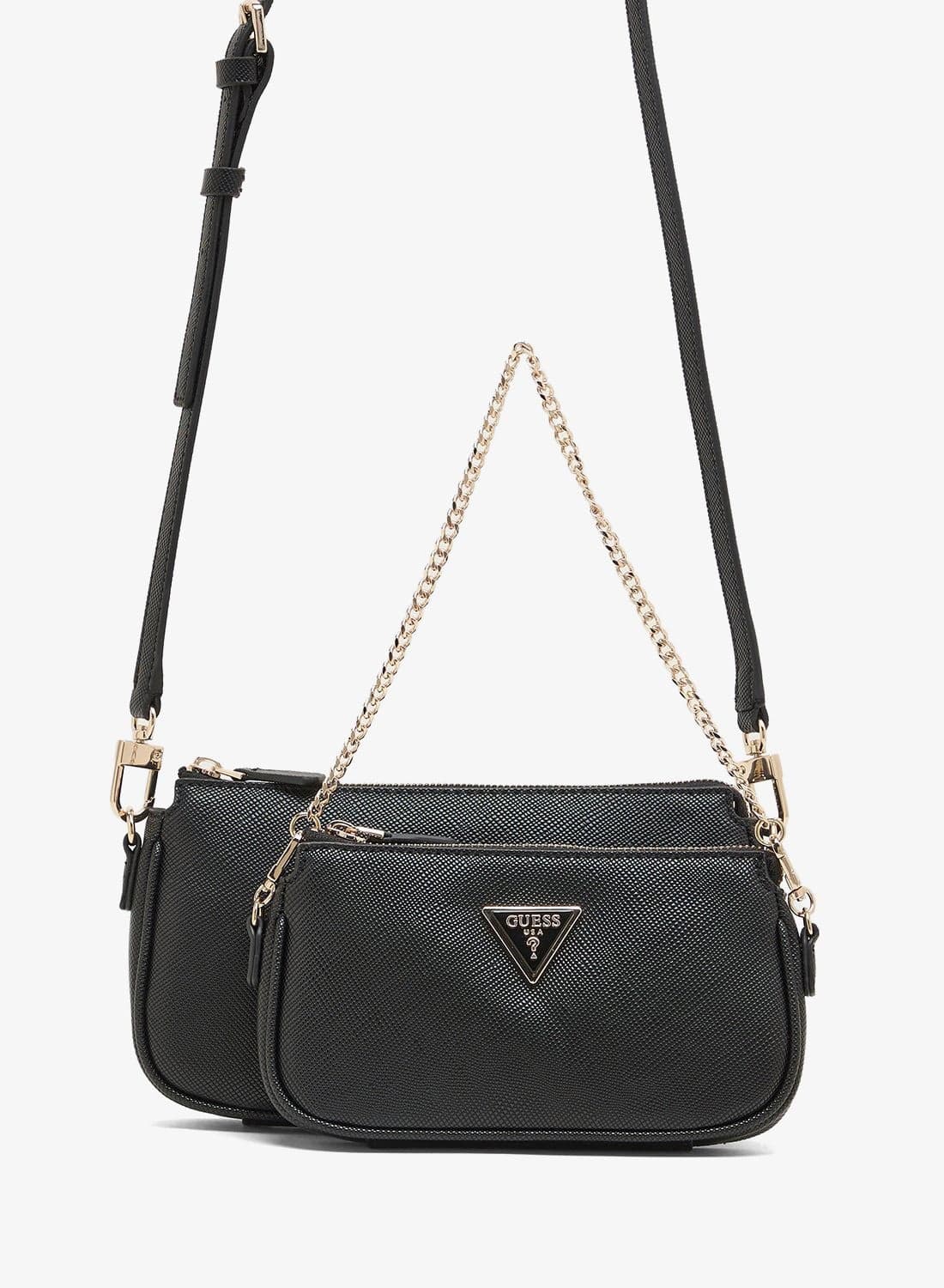 Noelle II Double Pouch Crossbody Bag