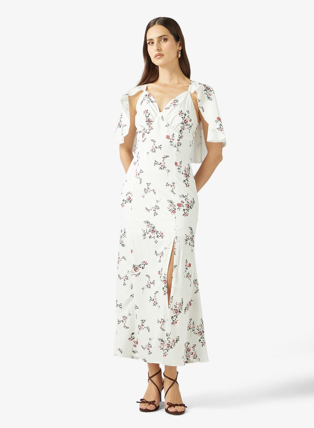 Ditsy Print Dress