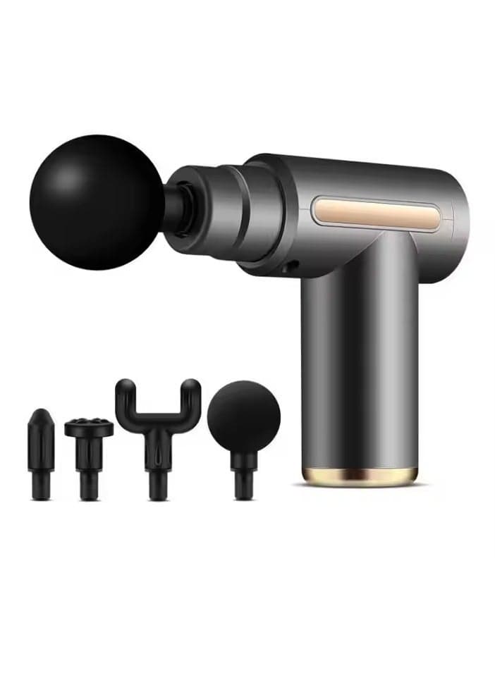 Deep Tissue Massage Gun – 6-Speed Percussion Massager for Muscle Pain Relief & Recovery, Rechargeable & Portable
