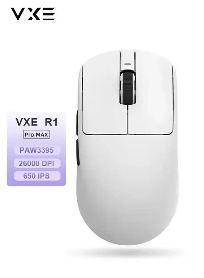 R1 Pro Max Gaming Mouse Mouse Rechargeable Gamer Paw3395 Lightweight Ergonomic Wireless Mouse Esport