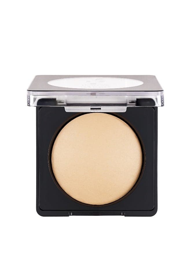Baked Powder – 032 Warm Sand – Matte Finish Pressed Powder, Smooth Texture, Long-Wear Coverage