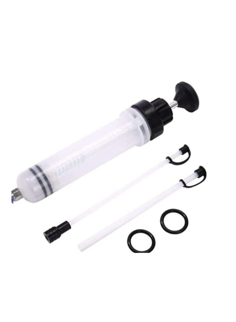 Oil Fluid Extractor, Oil Suction Syringe, Manual Fluid Extractor Pump, Automobile Fuel Oil Fluid Change Syringe, Manual Automotive Fluid Change Transfer Pump, Brake Fluid Syringe 200CC