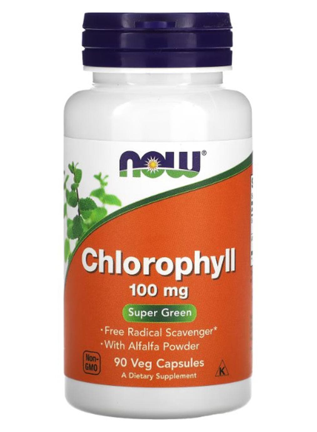 Chlorophyll 100 Mg Dietary Supplement - 90 Capsules