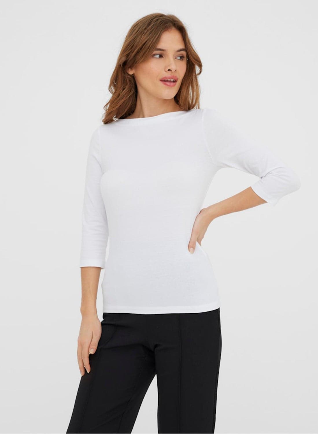 3/4 Sleeve Basic Top