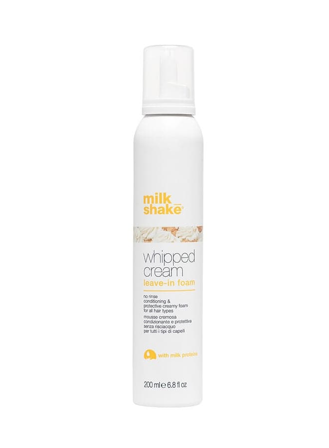Leave-In Conditioning Whipped Cream for Dry & Color Treated Hair – Lightweight Moisturizer with Milk Proteins & Integrity 41 Complex for Softness, Shine & Manageability, 200ml