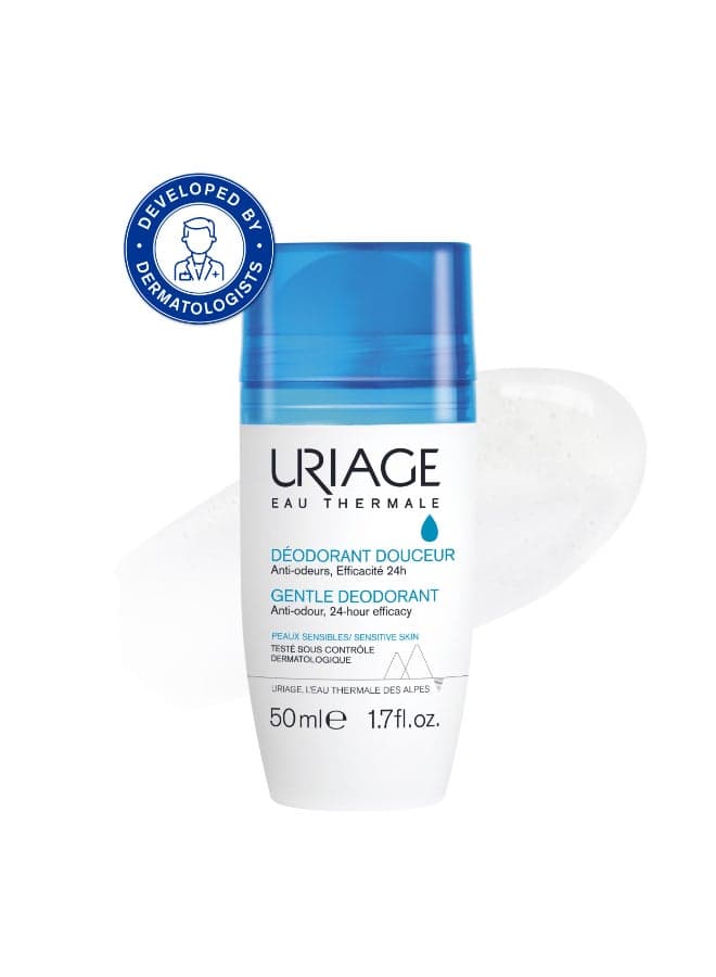 Douceur Gentle Roll On Deodorant Alpine Thermal Water Soothing And Long Lasting Freshness | For Sensitive Reactive Skin
