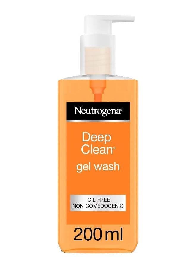 Neutrogena Deep Clean Gel Face Wash Clear 200ml