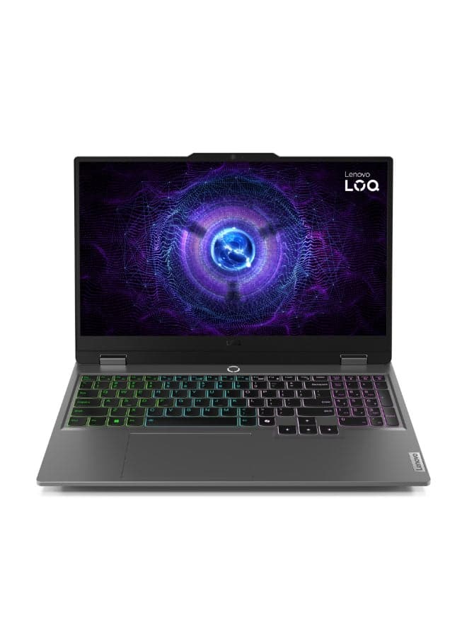 (Upgraded Version) LOQ 15IRX9 Gaming Laptop With 15.6 Inch Full HD (1920x1080) Display IPS 144Hz, Intel Core i7-13650HX Processor/24GB RAM DDR5/512GB SSD/6GB NVIDIA GeForce RTX 3050 Graphics/Windows 11 Pro English/Arabic Luna Grey