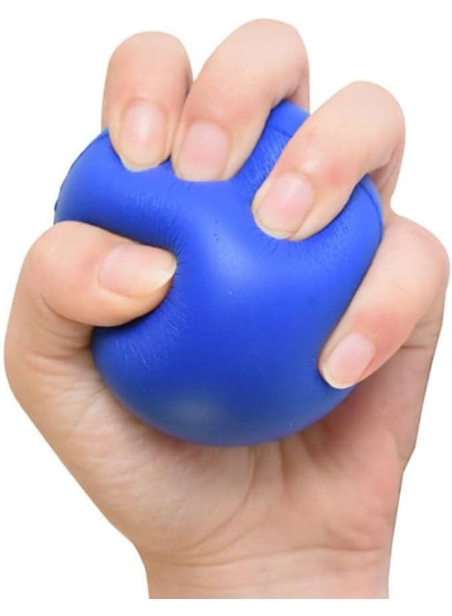 Hand Therapy Grip Exercise Ball (Blue)