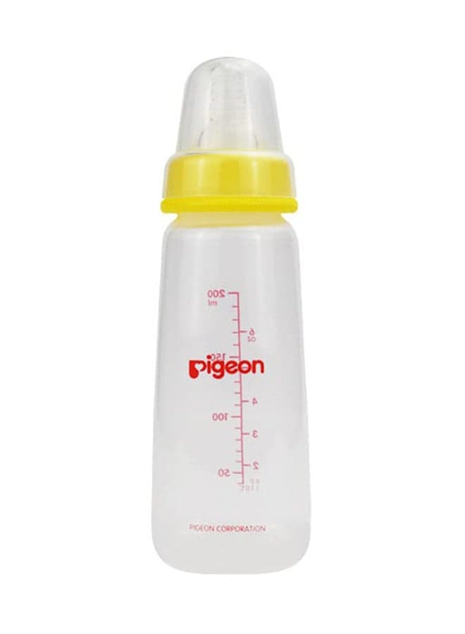 Slim Neck Plastic Bottle Clear 200ML - Assorted