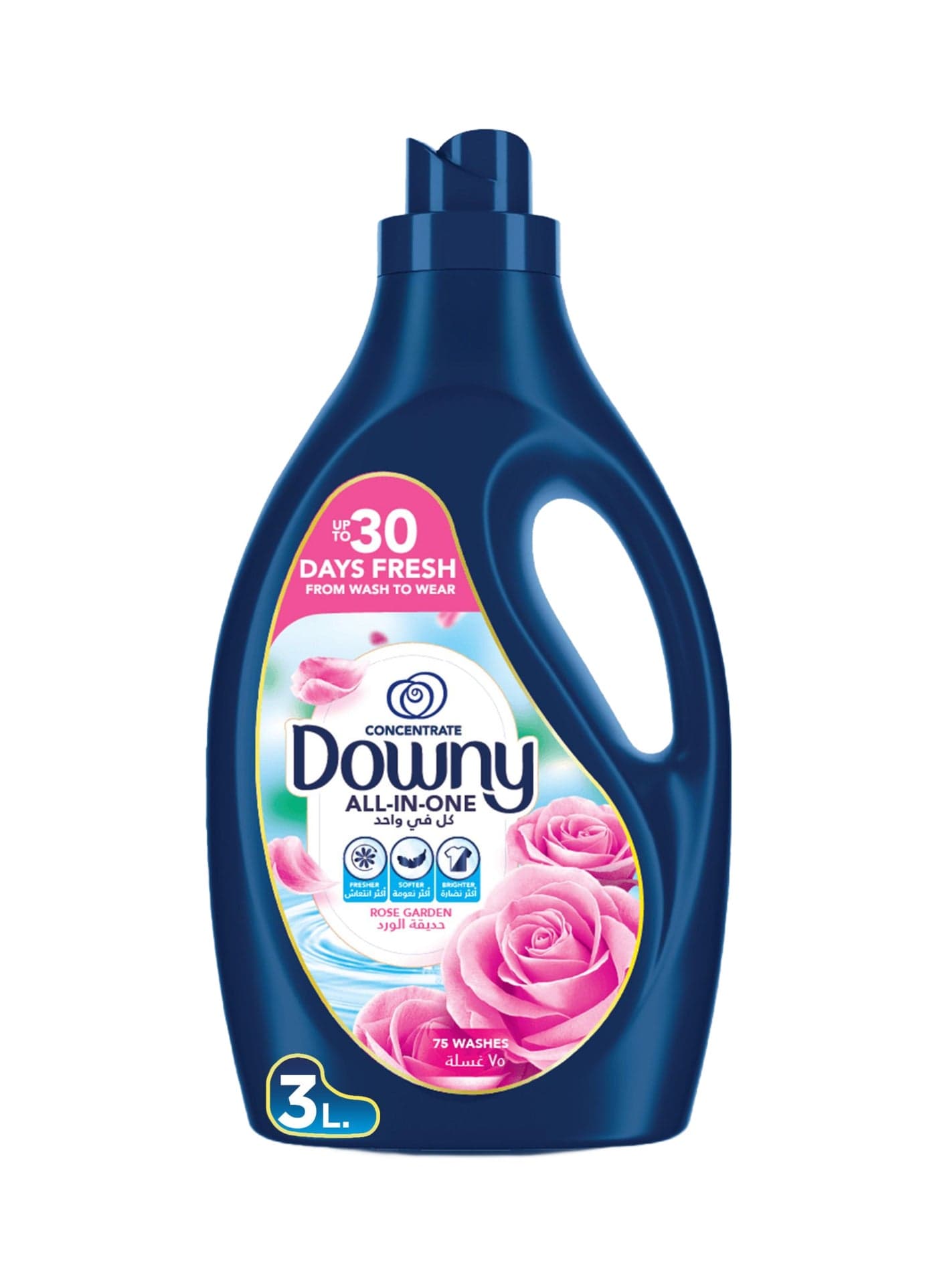 Rose Garden Fabric Softener All-In-One Concentrate 3L