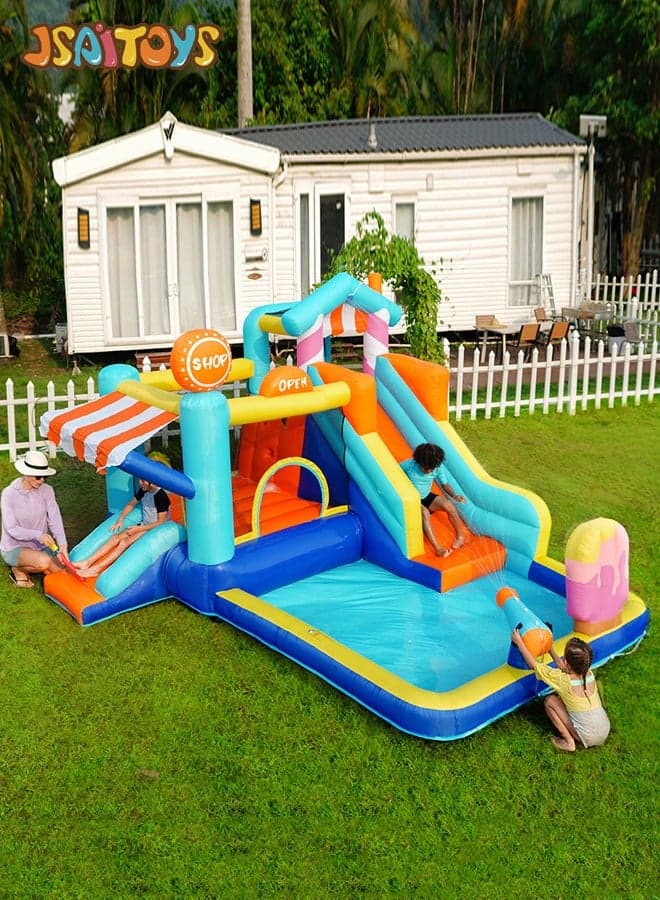 Home Use Kids Playground Inflatable Water Slide Combo Inflatable Bouncer Jumping Castle Bounce House For Kids