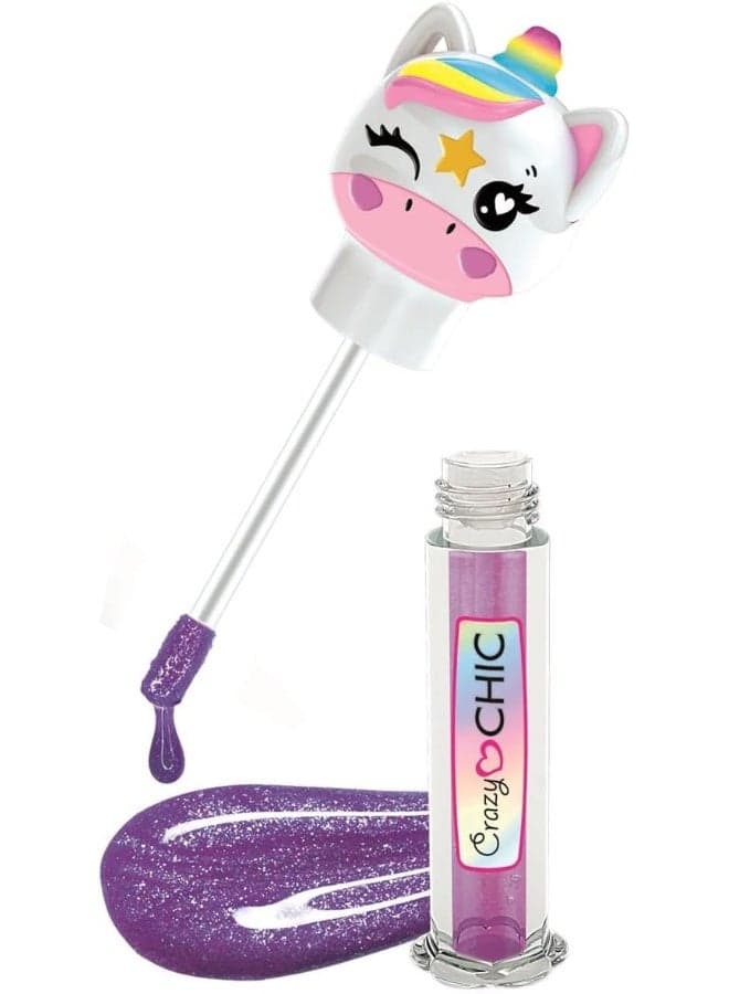 Crazy Chic Lovely Lipgloss Set for Kids – Safe Pretend Play Makeup Kit
