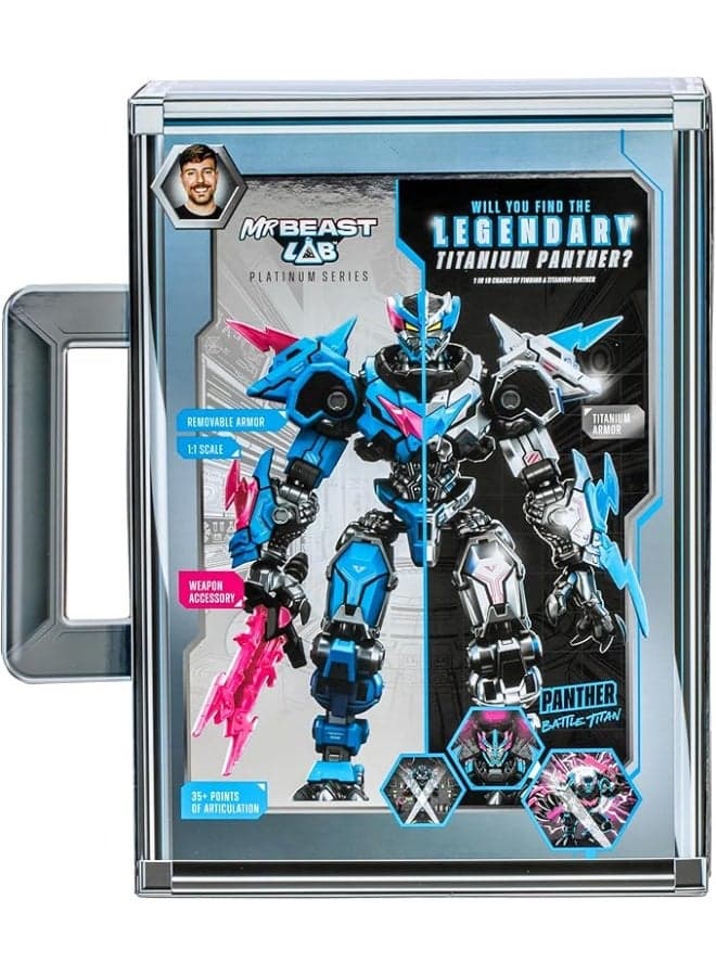 Mrbeast Lab Platinum Series Collector Figure Panther 24807