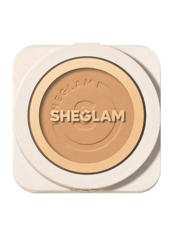 Skin-Focus High Coverage Powder Foundation-Peach Peach