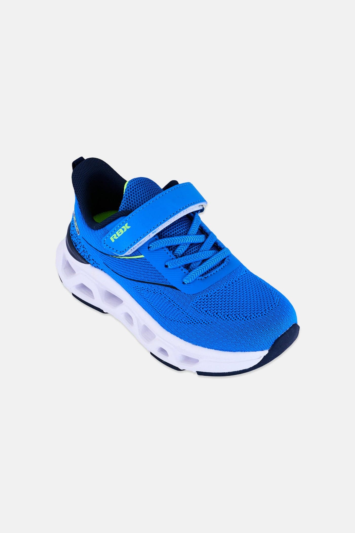 Kids Boy Velcro Closure Outdoor Shoes, Blue