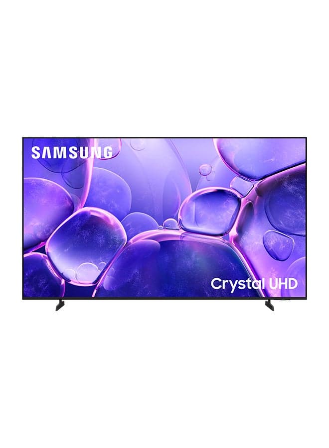 70 Inch Crystal UHD TV, U8000F, 4K, Crystal Processor 4K, MetalStream Design, Knox Security, Endless Free Content, Smart TV, UA70U8000FUXZN (2025 - UAE Version) U8000F BLACK