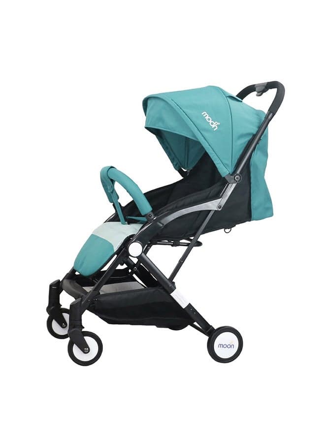Compact Stroller – Fold, Cabin-Approved, Air Travel Friendly, Lightweight, Easy Carry, for 0–3Y (0–18kg) – Sea Blue