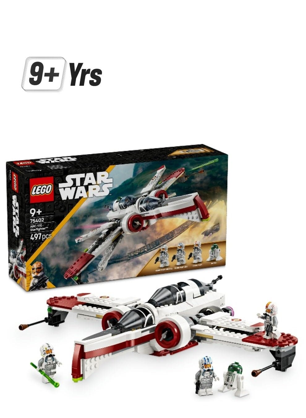 LEGO Star Wars ARC-170 Starfighter 75402 Building Set (497 Pieces)