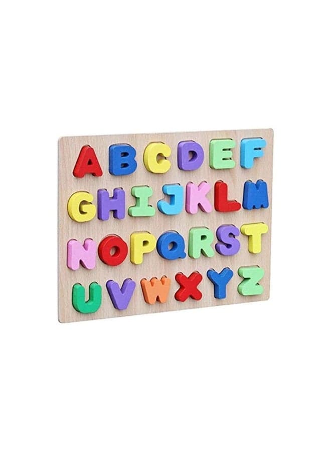 Wooden Alphabets Learning Toy