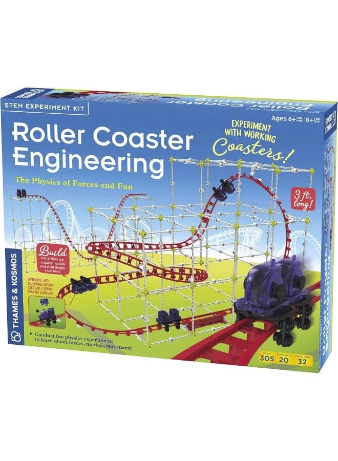 Thames & Kosmos Roller Coaster Engineering