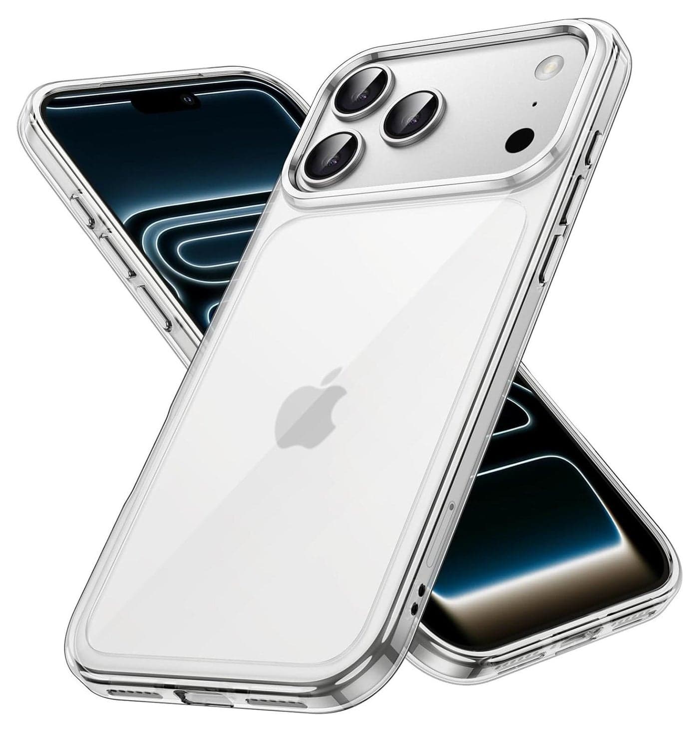 iPhone 17 Pro Max Case Non-Yellowing Shockproof Phone Cover For iPhone 17 Pro max Anti-Scratch Crystal Clear transparent Cover For iPhone 17 Pro max 6.9-inch