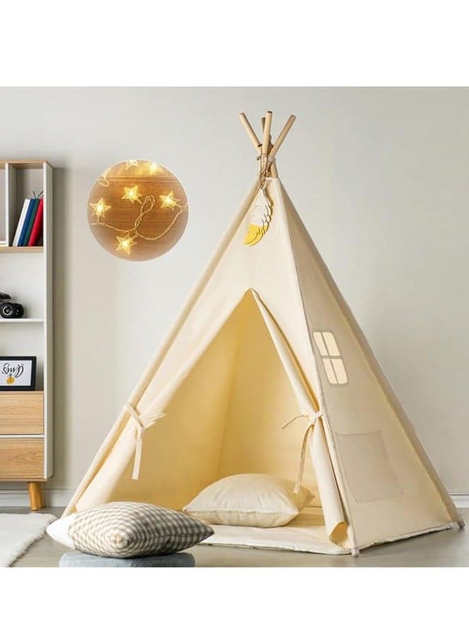 Teepee Tent for Kids Foldable Teepee Play Tent