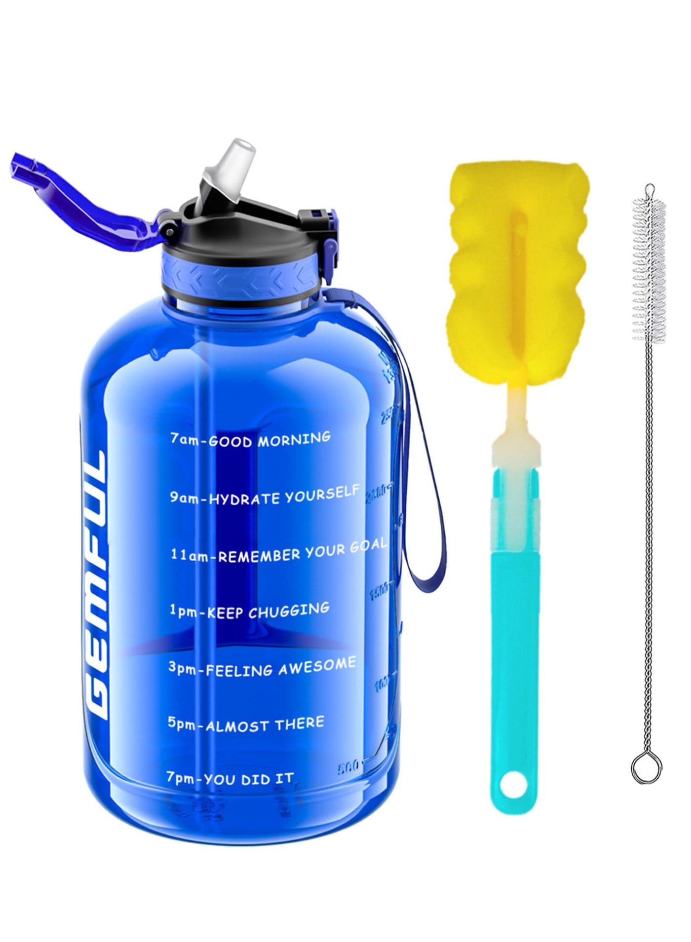 3L Large Sports Water Bottle Outdoor Fitness Kettle Plastic Water Drinking Cup Portable Gym Big Jug