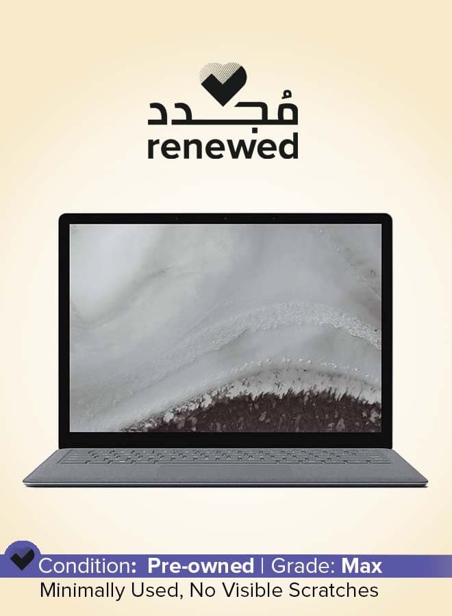 Renewed - Surface 1769 Laptop With 13.5-Inch Display,Intel Core i5 Processor/8th Gen/8GB RAM/128GB SSD/Intel HD Graphics English Silver