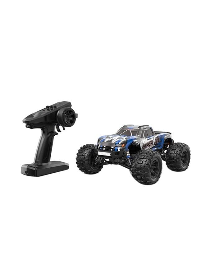 Mjx Rc Hobby Grade Gps Truck 1:16 Scale Radio Controlled Off-Roader W Bluetooth And App Rtr All Terrain Blue – Remote Control Toy for Kids Ages 6+